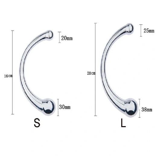 Double Elegant Steel Hook 5858 Ended Stainless Anal 0225